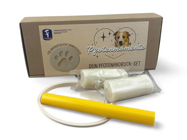 Dein Pfotenabdruck-Set "Pfotenmomente"